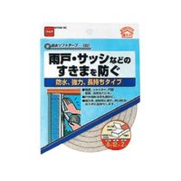 エスコ 8x12mm/ 2m すき間テープ(防水/白) EA944KD-291 1セット(10巻)（直送品）