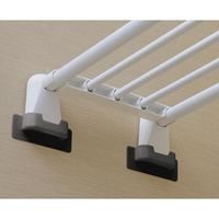 エスコ 550ー 750x270mm 伸縮突っ張り棚 EA951FG-61 1セット(3個:1個×3本)（直送品）