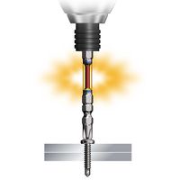 エスコ 5本組 衝撃吸収ビット EA813AE-10 1セット(5パック)（直送品）