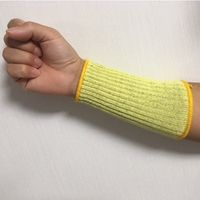 エスコ 170mm 腕カバー(耐切創・耐熱/ケブラー) EA355KE-41 1セット(10双)（直送品）