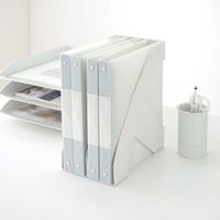 エスコ 75x250x315mm ファイルスタンド(A4サイズ/2個) EA954TE-102 1セット(10組)（直送品）