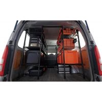 エスコ 1446x1444x1219mm/2台3段 車載ラック棚 EA957-401 1台（直送品）