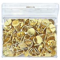 エスコ 画鋲(130本) EA762FC-72 1セット(2600本:130本×20箱)（直送品）