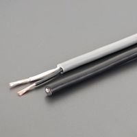 エスコ 300V/17A/ 50m ビニールキャブタイヤケーブル(黒) EA940AG-14 1巻（直送品）