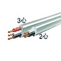 エスコ 2.6mmx2心/600V32A VAケーブル(10m/グレー) EA940AV-21A 1巻（直送品）