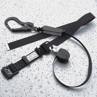 エスコ 墜落制止用器具(巻取式) EA998KB-1 1本(1個)（直送品）