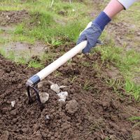 高儀 菊堂 国産石取り鍬 二本爪型 4907052733435 1セット（4個）（直送品）