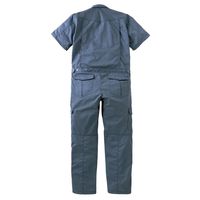ヤマタカ 杢調半袖カバーオール 杢ブルー L 501-41-L 1枚（直送品）