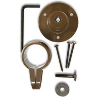 和気産業 ぬくもり手すり35 受金具 PC壁受 ブロンズ HIT-138 1セット(8個)（直送品）