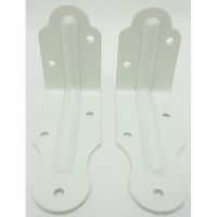 ウエイク リッキー補強金具 ホワイト 2枚入り 4981656123250 1セット(8パック)（直送品）