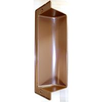 中西産業 郵便ボックス用目隠し ブロンズ PO-MK-B 1セット（4個）（直送品）