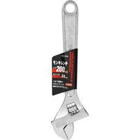 藤原産業 EーValue モンキレンチ 200mm EMー200N 1セット(4個)（直送品）