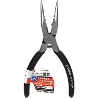藤原産業 EーValue パワーラジオペンチ 偏芯 EFPー150R バネ付き 1セット(3個)（直送品）