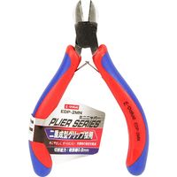 藤原産業 EーValue ミニニッパー 成型グリップ EDPー2MN 1セット(3個)（直送品）