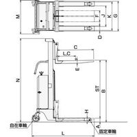 東正車輌 ゴールドリフター GLF-D600-12 1P（直送品）
