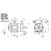 三相電機 マグネットポンプ PMD-1563B2P 1P（直送品）