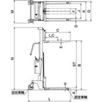 東正車輌 ゴールドリフター GLF-B150-12-5H 1P（直送品）