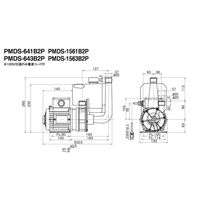 三相電機 マグネットポンプ PMDS-1561B2P 1P（直送品）
