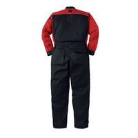 ヤマタカ メカニックスーツ ブラック×レッド 5L 7051-5-5L 1枚（直送品）
