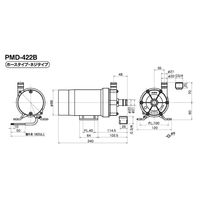 三相電機 マグネットポンプ PMD-422B2M 1P（直送品）