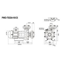 三相電機 マグネットポンプ PMD-7533B2X-E3 1P（直送品）
