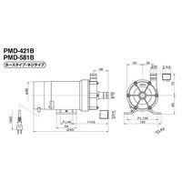 三相電機 マグネットポンプ PMD-581B2M 1P（直送品）