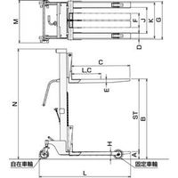 東正車輌 ゴールドリフター GLF-H500-9B 1P（直送品）