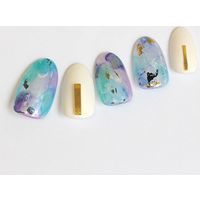 ＳＨＡＲＥＹＤＶＡ転写箔 オーロラクラッシュ ５枚セット93832 (直送品)   1個（直送品）