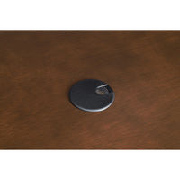 【アウトレット】【軒先渡し】【アウトレット】オリバー ダイニングテーブル　木製　ダークブラウン　配線穴加工 PD・TM-001 1台（直送品）