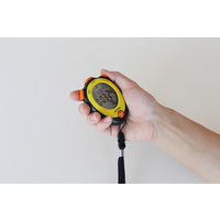 【タイマー】 ドリテック ストップウォッチ「ヴィッド」ブラック SW-124BK 1個