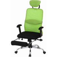 不二貿易 スリープ メッシュバックチェアー グリーン 50380 1脚（直送品）