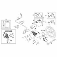 シマノ Y8JB98020 キャリパー固定ボルトユニット (M6×30.5mm) 1セット(3個)（直送品）