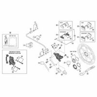 シマノ Y8JB98010 キャリパー固定ボルトユニット (M6×36.3mm) 1セット(3個)（直送品）