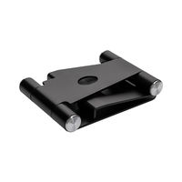 タブレットスタンド スマホスタンド 折り畳み式 12.9インチまで対応 高さ角度調整可 アルミスタンド ブラック オウルテック