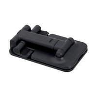 スマホスタンド 折り畳み式 厚さ11mmまで対応 高さ角度調節可 ブラック オウルテック 1個