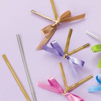 ヘッズ ビニールタイ:ゴールド-2 YT-GD2 1パック(100本)