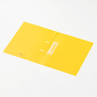 リヒトラブ フラット・ツイストリングファイル A4S 2穴 黄 F5000-5 1冊