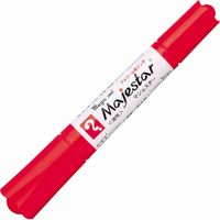 寺西化学工業 マジックインキ マジェスター 3本パック 赤 MMJ50-T2-3P 1セット(3本パック)