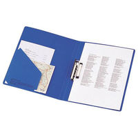 リヒトラブ パンチレスファイルZ式 A4S 藍 120枚収容 F-33 1冊