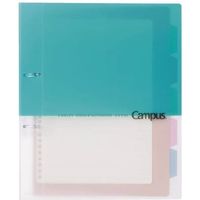 コクヨ キャンパス プリントもとじやすい2穴ルーズリーフバインダー ル-PP158LB 1冊