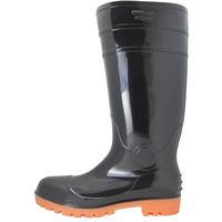 【作業用長靴】 富士手袋工業 鉄芯耐油安全長靴セフメイトセイバー（鉄製先芯） 黒 27.0cm 8893 1足