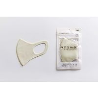 クロスプラス パステルマスク　ベージュＭ 412280 1袋(3枚入)