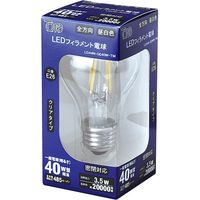 東京メタル工業 フィラメント型LEDランプ LDA4N-GC40W-TM 1セット(1個×10)