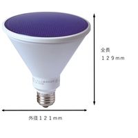 東京メタル工業 ビームランプ型カラーＬＥＤ　青 LDR12B150W-TM 1個（直送品）