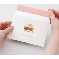 マルアイ 窓カード HAPPY BIRTHDAY [ケーキ] カ-MD104P 1セット(4個)（直送品）