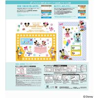 ナカバヤシ フエルアルバム Lサイズ プラコート台紙 白 10枚 ミッキー&フレンズB A-LP-142 1冊