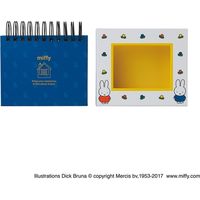 ナカバヤシ フォトランク フレームケース アルバム L判 60枚 ミッフィー ホワイト ア-FTPC-201-2 1セット(2冊)