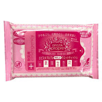 【防災用ウェットティッシュ】エピスタプロプル やさしいウェットティッシュ ピンク せっけんの香り 5年保存 1セット（1個×100）