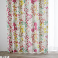 スミノエ DISNEY セミオーダー カーテン ミッキー カーニバル 2500×2350mm ライトブルーグリーン １セット(2枚入)（直送品）