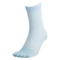 小野商事 5本指靴下 メッシュソックス パステル 1セット(4足組×5) AG2511 1セット(20足)（直送品）